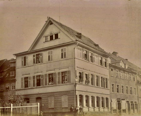 Georg-Wichtermann-Platz 1908 (Postplatz) Buhlheller, Rechtsanwalt