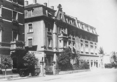 1929 - das Stammhaus der Fa. Platten Steger