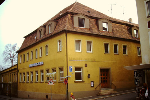 Cafe - Hotel Beier in der Rückertstraße 1991 - Foto Rudolf Steiche