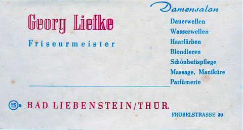 Salon Liefke Visitenkarte - Quelle Martina Luther