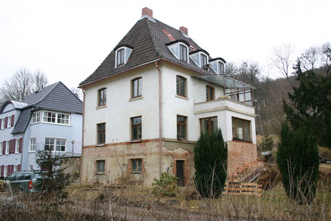 Zu Beginn der Sanierung 05.März 2012