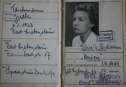 Gisela Teichmann hat dem Administrator diese Kopien (5 an der Zahl) zu Lebzeiten gestattet
