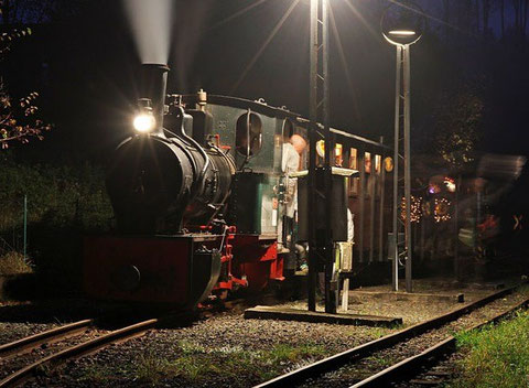 Kriegsdampflokomotive KDL 13 im November 2014