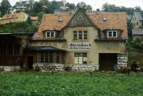 Bahnhof Steinbach 1970er - Recherche Jürgen Roth