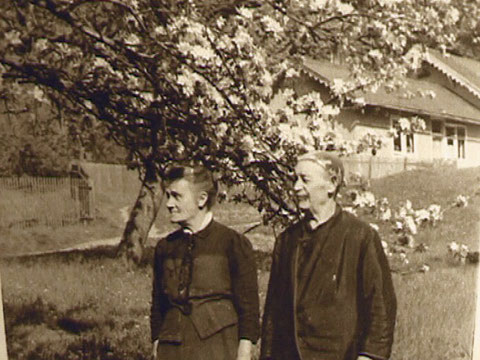 Archiv  Günter Schwesinger -Rudolf Floßmann und Frau  Aufnahme von 1920