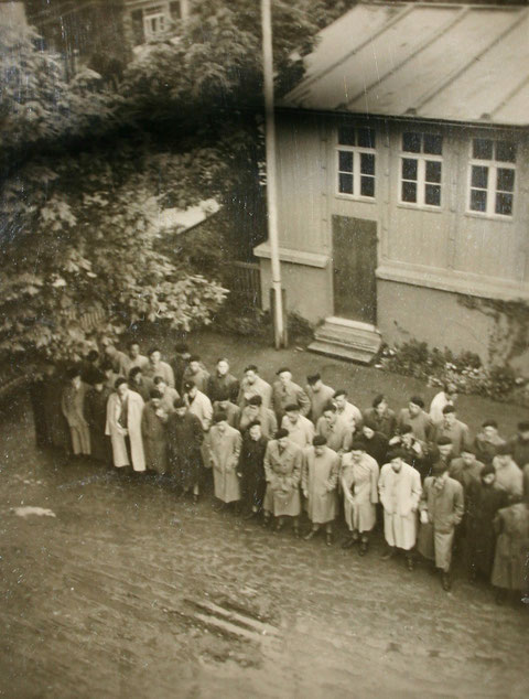 Antreten zum Himmelfahrtsausflug 1938