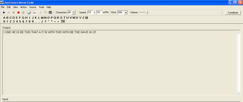 A simple and efficient program of training to copy code by reflex. By LB3KB