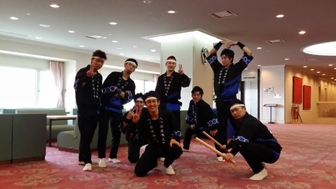 越前市保育研究会新年交歓会(@武生パレスホテル)の本番前の写真です(^_^)/会場には保育士の方がたくさんいて驚きました!!