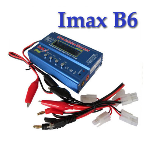 Imax B6 Ladegerät mit diversen Adapterkabeln