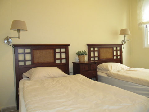 Slaapkamer begane grond Villa Casa del Lago