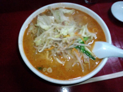 辛口ミソラーメン