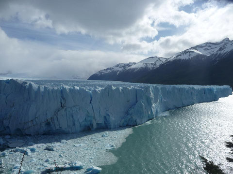 Seeing Perito Morneno after our fight for patagonia made it all worth it