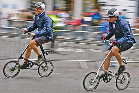 Londontown Race – Motiv aus dem Strida-Kalender von 2012