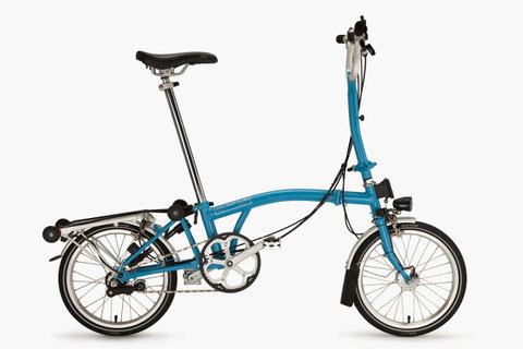 Brompton C Line von VELO Nürnberg Faltrad Nabendynamo SON
