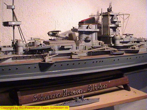 Großmodell Schlachtschiff Blücher