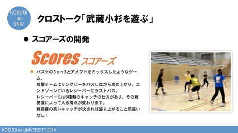 スコアーズの開発