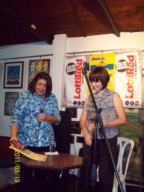 Lilian Bonilla y María Inés Fernández