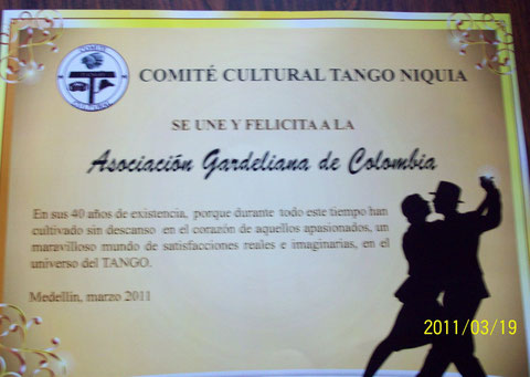 Pergamino de felicitación