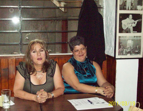 Gloria Franco y Ruth García