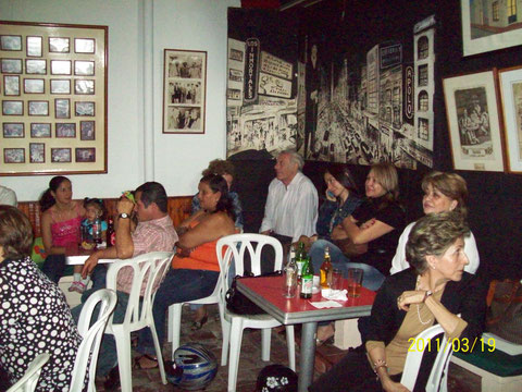 Elba Y mercedes Castaño, Nora Fernández e Isabel Álvarez