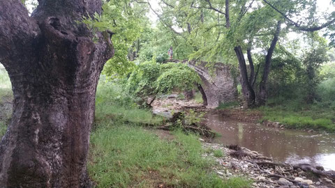 Die alte Brücke bei Lefki 