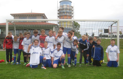 D-Jgd. Mannschaftsfoto des Pokalhalbfinals