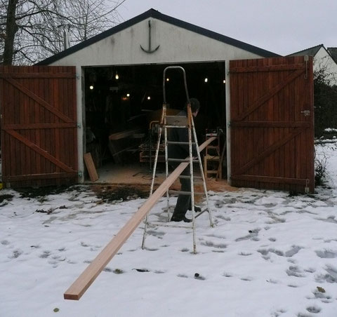 C’est en décembre 2010, il neige dans les Côtes d’Armor