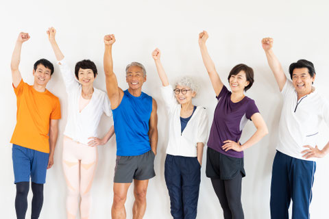 フィットネスジム健康維持増進