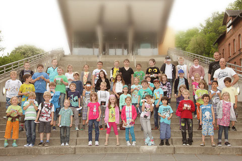 mit den Kids gings in "Epic"