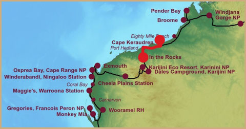 Roadtrip Australia, Cape Keraudren, Port Headland, In The Rocks