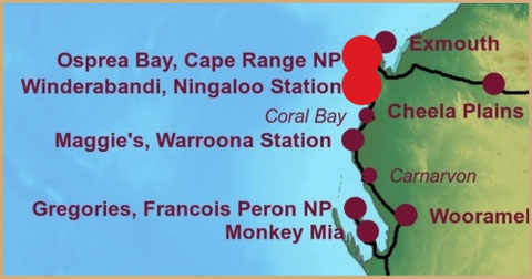 Roadtrip Australia, Exmouth, Coastal Track via Yardie Creek,Winderabandi Point