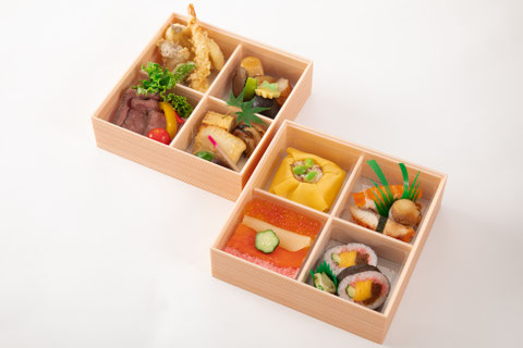 和風二段弁当