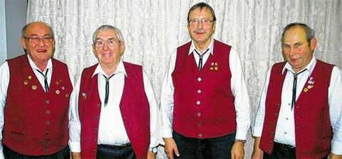 Die neuen Ehrenmitglieder: Manfred Hey und Rudolf Merz - 2014