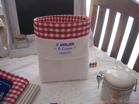 *** Nouveauté rentrée 2018: Collection L'atelier de Cuisine *** Corbeille/Panière - VP0912181 -