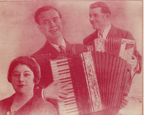 Berthe Sylva, Léon Raiter et Albert Huard