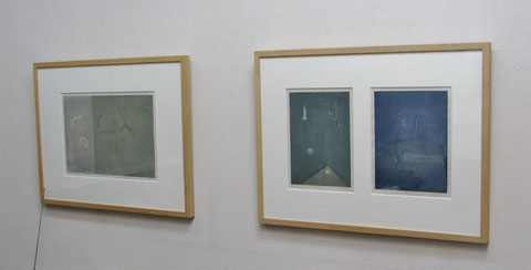 掘り出し!お値打ち作品* 齋藤カオル 銅版画 「小さな物の風景」 正光