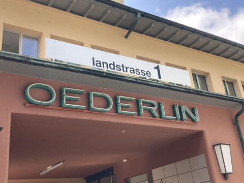 Haupteingang Oederlin Areal