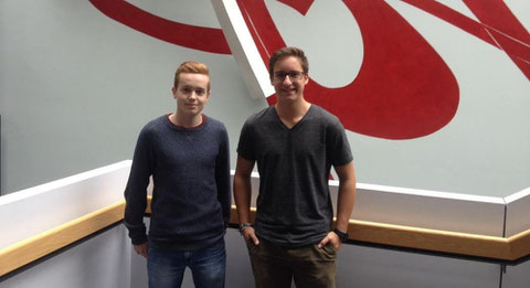 Jannik Wirth (links) und Ingo Hasenbach (rechts)