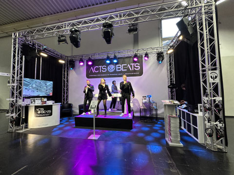 Messestand von ACTS & BEATS auf der BOE 2025