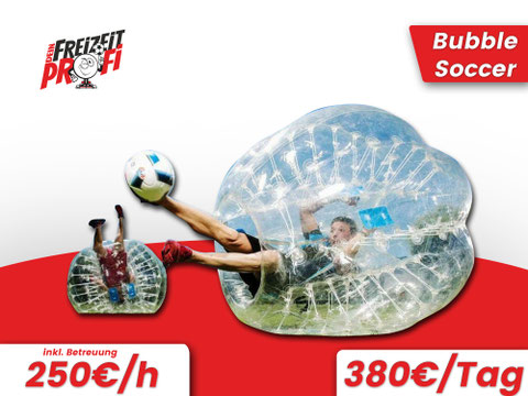 Bubble Soccer mieten - Eventmodule von Dein Freizeitprofi in Ludwigsburg.