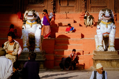 Walter Schwab - Nepal Kathmandu Shiva Parvati Tempel