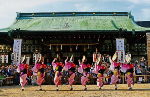 大阪天満宮賞　「踊る阿呆に見る阿呆」　川井　敏生