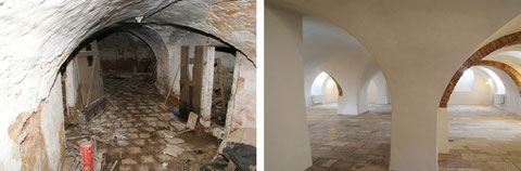 Der Keller des Gutsherrenhauses