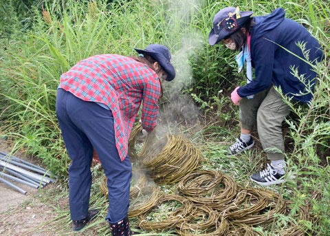 葛（くず）布織りへの挑戦