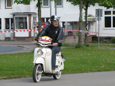 Sehr selten und in hervorragendem Zustand: Rabeneick-Roller R50, aus dem Jahr 1962