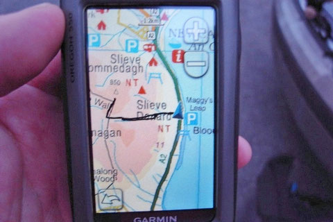 アイルランド旅行 地図