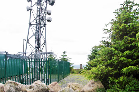 アイルランド - 田舎 - テレビ塔 - 山の上