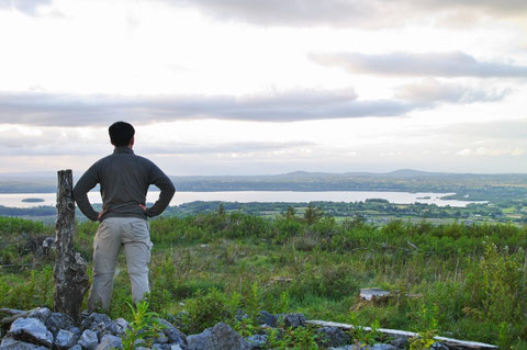 アイルランド 眺め 登山 最高峰