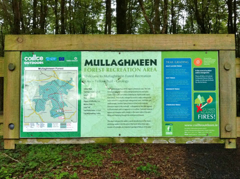 アイルランド ウエストミーズ州 Mullaghmeen Forest Recreation Area