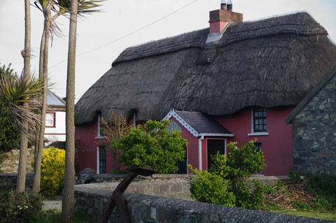 アイルランド 茅葺屋根